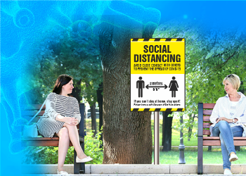 Social Distancing Signs – Safety Between Colleagues