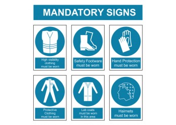 Understanding mandatory safety signs